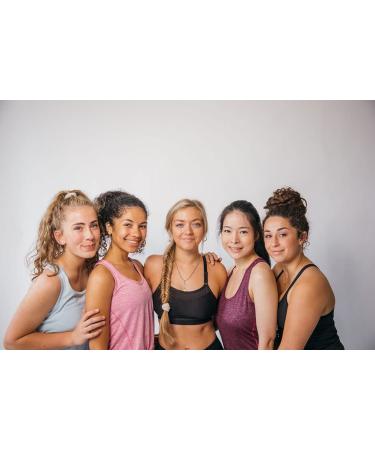 Burly Bands Large Hair Ties for Thick & Curly Hair | No-Slide Seamless Ponytail Holders (8 Pack - Black) | Damage-Free Scrunchies for Sports - Buy Online on GoSupps.com