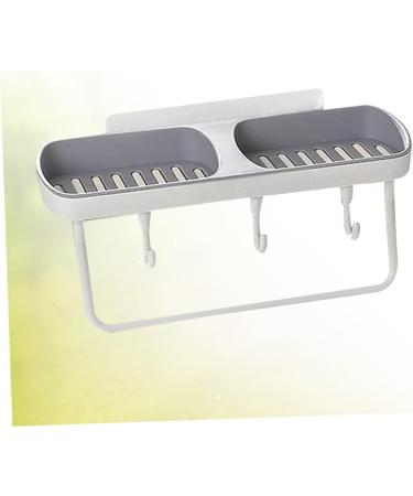 Ciieeo 2pcs Soap Holder Earth Tones Drain Soap Rack Soap Dish for Bathroom Sink Bath Soap Liquid Soap Dish with Hook Flamingo Toothbrush Holder Soap Dish for Shower Wall-mounted Shelf - Buy Online on GoSupps.com