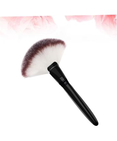 minkissy Foundation Brush Makeup Brush Wood Handle Brush Large Cosmetics Sector Wooden - Buy Online on GoSupps.com