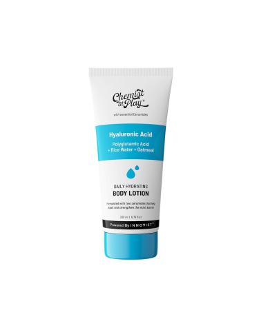 Che.mist_at_Play Hydrating Body Lotion - Rice Water & Hyaluronic Acid for Deep Moisturization | Vegan Cruelty-Free | All Skin Types | 200 ml - Buy Online on GoSupps.com