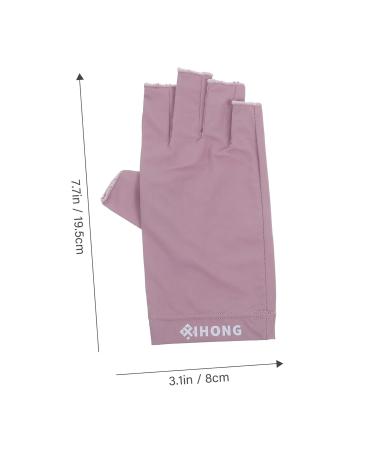 FRCOLOR 2 Pairs of UV Gloves Girls Gloves Nail Shape Gel Nail Art Gel Summer Sun Protection Gloves Summer Drivers Gloves UV Protection Gloves Women's Fabric Cool Gloves Mittens - Buy Online on GoSupps.com