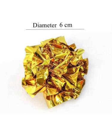 Buy Aimicoca 12 Pack Crinkle Balls - Interactive Cat Toys for Kittens | Shiny Paper Balls for Play & Exercise - International Shipping Available - Buy Online on GoSupps.com