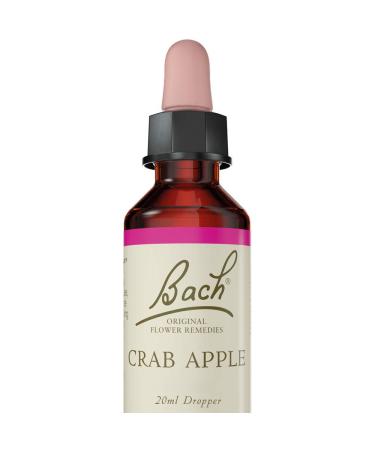 Bach Original Flower Remedy Crab Apple Flower Essences Vegan formula Let me be me An Individual and Personal Approach to Emotional Wellness Easy to use 1 Dropper Bottle x 20 ml