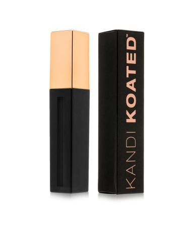 Kandi Koated Liquid Suede Lipstick Illicit - Intense Matte Liquid Lip Color Paraben-Free & Cruelty-Free - Shop Rich Deep Black Internationally - Buy Online on GoSupps.com