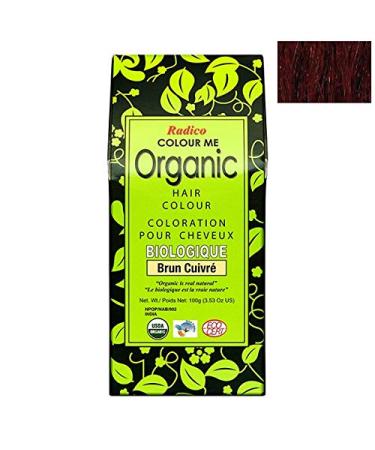 Radico natural hair colour copper brown 100 g 2 pieces pPack