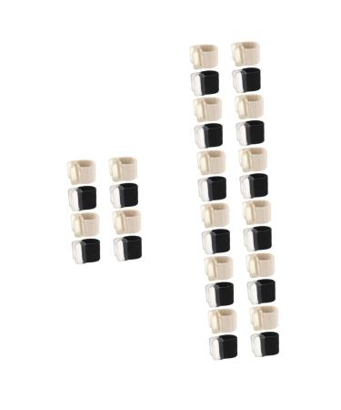 Beavorty 16 Pairs Toe Separator Mens Gel Thumb Splint Hammer Toe Hammer Toe Separator Bunion Toe Spacers for Feet Women Toe Seperator Orthotics Toe Separator Men Toe Spreader Men Assorted Colorx4pcs 2.5x2cmx4pcs