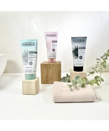  Evoluderm EVOLUDERM - Soothing Pink Clay Mask - 100 ml - 98% natural origin - Vegan - Made in France - Pack of 2 x 100 ml - Buy Online on GoSupps.com