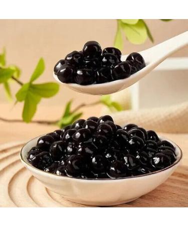 Black Tapioca Pearl Boba for Bubble Tea Drink Boba Milk Tea Catering Pack 1KG (Pack of 6) HALAL - Buy Online on GoSupps.com