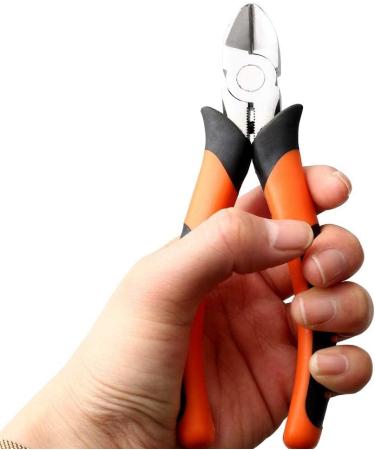 nuosen 6 inch Precision Wire Cutters Metal Side Cutters Diagonal Plier for Craft Wire Jewelry Cable Cutters - Buy Online on GoSupps.com