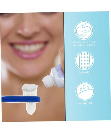 Hapinary Double-Headed Toothbrush for Prosthetic Care - 6-Piece Cleaning Brush Set for Effective Dental Hygiene - Buy Online on GoSupps.com