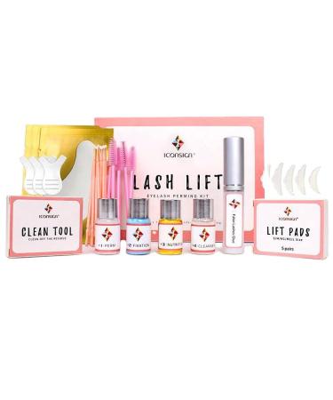 P-Beauty Cosmetic Accessories |Eyelash lifting starter set |Version 2024 |Eyelash-kit 10-part-incl. 3 eye pads lash lift for beautiful eyelash waves eyelash lamination