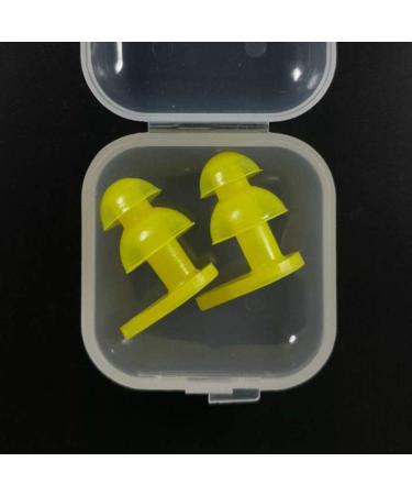 6 Pairs Waterproof Swimming Ear Plugs - Silicone Mushroom Ear Protection for Safe Comfortable Swimming - Buy Online on GoSupps.com