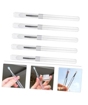 5pcs Silicone Lip Brush Set - Makeup Tool for Lipstick Lip Mask & Lip Balm Application | Perfect Makeup Accessory - Buy Online on GoSupps.com