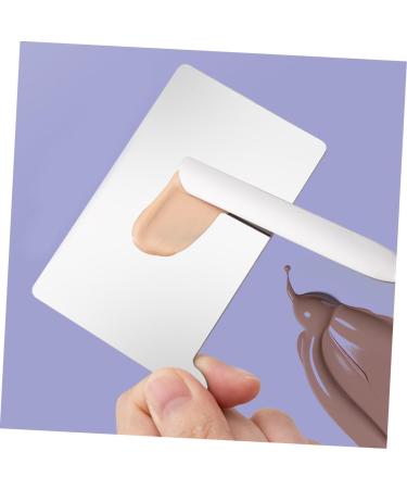 Palette de Maquillage Acier Inoxydable Portable pour Fond de Teint et Pigments Plateau M langeur Compact pour Esth ticiennes et Amateurs de Maquillage - Buy Online on GoSupps.com
