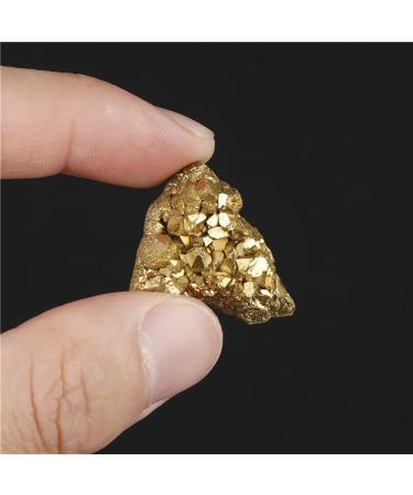 Natural Agate Cluster Plating Rough Rock Crystal Geode Irregular Stone Specimen Fengshui Home Decor DIY Jewelry Making