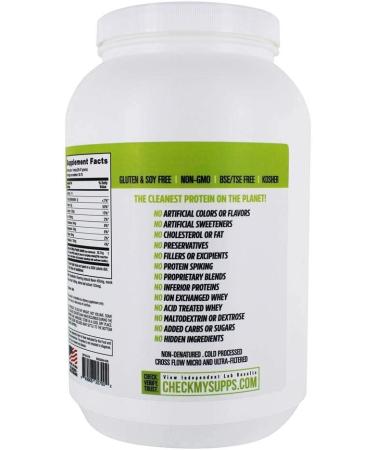NutraBio Grass Fed Whey Isolate Protein Powder - 25G Protein Sugar Free Vanilla 2 lbs - Lean Muscle Supplement 29 Servings - Shop Internationally - Buy Online on GoSupps.com