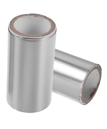 Papier Aluminium Pour Vernis Ongles 2 Rouleaux 3 M tres Feuille Fine Pour Dissolvant Semi-permanent Ongles Coussinets En Coton Soins Des