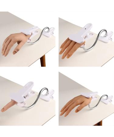KnowU Practice Hand Holder | Flexible Arm Clip for Nail Practice Table - Buy Online on GoSupps.com