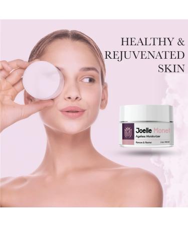 Joelle Monet Ageless Moisturizer Cream - Anti-Aging Hydrating Skin Care for All Skin Types - Buy Internationally - Buy Online on GoSupps.com