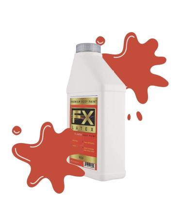 Liquid Latex Fashions | Ammonia-Free Natural Face Paint for Kids & Adults | 16 oz Red | Ideal for Artwork Parties Cosplays & Concerts - Buy Online on GoSupps.com