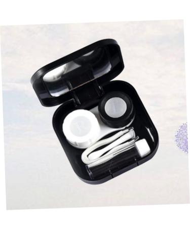 Homsfou Contact Lens Piston & Mini Case Set | Travel Tweezers & Container for Contact Lenses | Durable & Portable Accessories - Buy Online on GoSupps.com