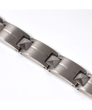 EnerMagiX Titanium Magnetic Lymph Detox Bracelets for Men & Women - Boost Energy & Wellness - 0573 - Buy Online on GoSupps.com