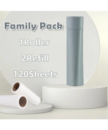 Travel Size Lint Roller - Extra Sticky Mini Lint Roller for Clothes & Pet Hair | 120 Sheets Portable for Home & Car - Buy Online on GoSupps.com