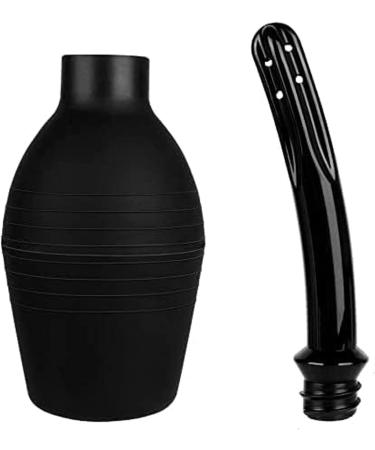 Xocome 310ml Duche Enema Kit - Reusable Silicone Constipation Relief for Men & Women - Black - International Shipping Available - Buy Online on GoSupps.com