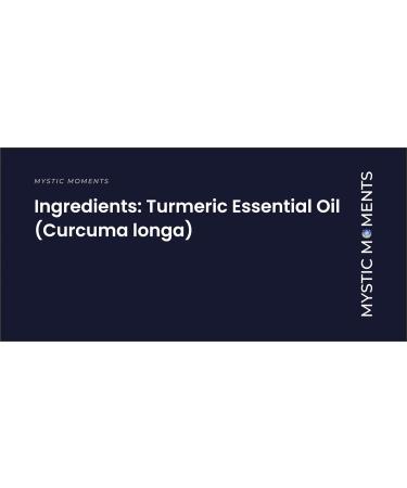 Mystic Moments Turmeric Essential Oil - 100% Pure 500g | Natural Wellness & Aromatherapy - Buy Online on GoSupps.com
