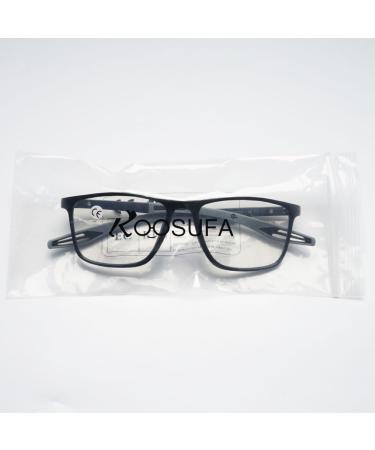 Koosufa Self-Tinting Reading Glasses with Blue Light Filter - Photochromic TR90 Frame UV Protection Spring Hinges for Men & Women - Available in Multiple Strengths & Stylish Gray Lenses - Buy Online on GoSupps.com