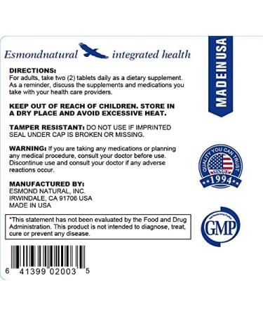 (3 Pack) Esmond Natural: Lutein Complex (Supports Eye Health) GMP Natural Product Assn Certified Made in USA - 180 Tablets - Buy Online on GoSupps.com