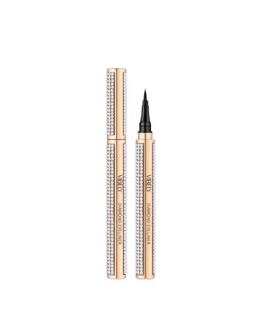 New Makeup Luxury Diamond Eye Liner Waterproof long lasting Smooth Black Liquid Eye Liner