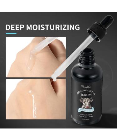 Men's Anti-Aging Tallow Serum for Face Reviving Day Serum for Men Natural and Organic Face Serum with 100% Pure Grass-Fed Tallow to Restore Firmness and Retinol 1.76 Ounce - Buy Online on GoSupps.com