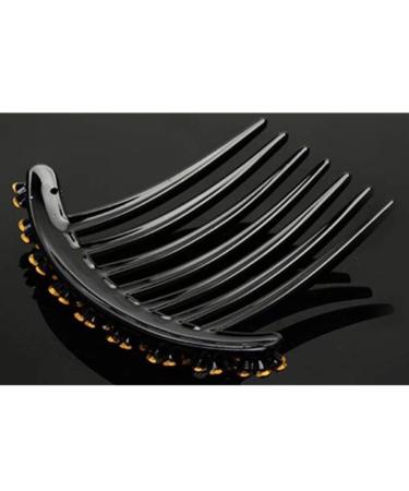 Chic Rhinestone Flower Hair Accessories | Champagne Hair Comb & Clips for Glamorous Styling - Buy Online on GoSupps.com