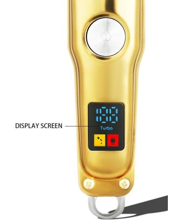 Pro Hair Clipper Hair Clipper Personal Care Electric Shaver Carving Electric Push LED Smart Display Portable - Buy Online on GoSupps.com