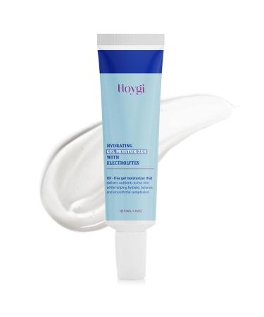 Henjunu Hydrating gel cream 50 g gel moisturizer for face oilfree moisturizer with electrolytes to hydrate balance and smooth the skin