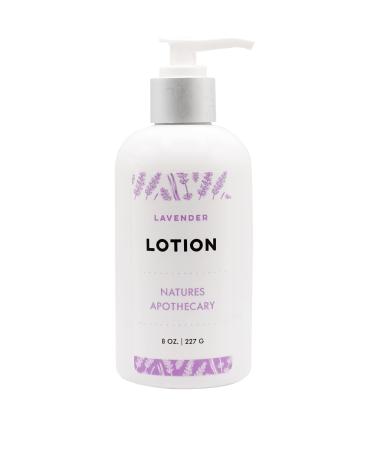NATURE'S APOTHECARY Lavender Lotion For Dry Skin | Silky Nourished & Hydrated Skin | Hypoallergenic All-Natural Plant-Derived Made in USA by DAYSPA Body Basics