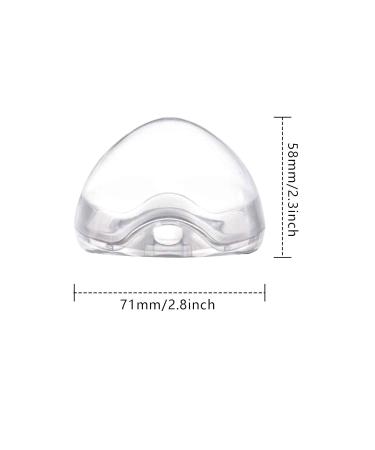 5 PCs Transparent Pacifier Box Portable & Dustproof Storage for Baby Pacifiers - Buy Online on GoSupps.com