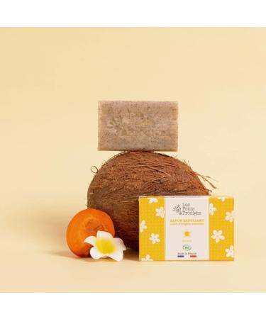 Mono Vegan Organic and 100% Natural Exfoliating Body Soap Effectively Erases Dead Cells for Nourished Smoothed and Regenerated Skin Recyclable Packaging LES PETITS PRODIGES - Buy Online on GoSupps.com