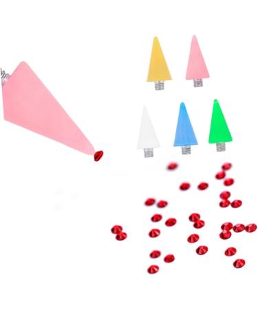 minkissy 2 Sets Rhinestones Pen Replacement Tip Wax Pencil Picker Nail Dotting Pen Mens Hair Cutting Guide Dotting Pencil Tip Nail Point Pen Head Manicure Pen Tip Double Head Nail Pen - Buy Online on GoSupps.com