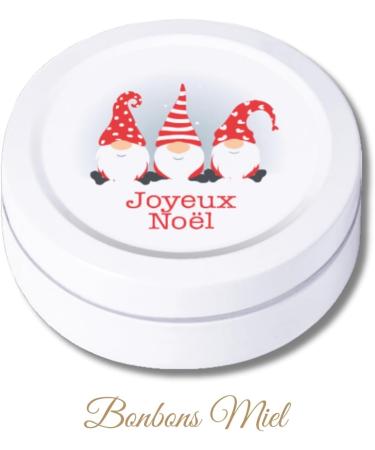 Set of 2 boxes of honey & mint sweets - special edition Christmas - holiday gift - guest gift - 45g - Duo 4 model - Buy Online on GoSupps.com