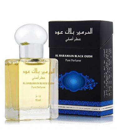 Haramain Black Oudh for Men and Women (Unisex) CPO - Concentrated Perfume Oil (Attar) 12 ML (0.40 oz)