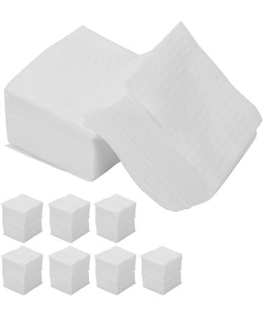 1600pcs Disposable Makeup Remover Cotton Pads - Soft Thickened Wet Compress for Face Eyelash Nail & Lip Care | Perfect for Daily Skincare - Buy Online on GoSupps.com