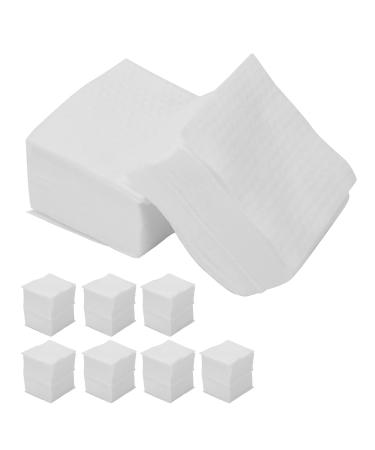 Cotton pads for removing make -up solid fiber structure water absorption soft thick skin -friendly 1600 pieces of slimming pads for everyday use