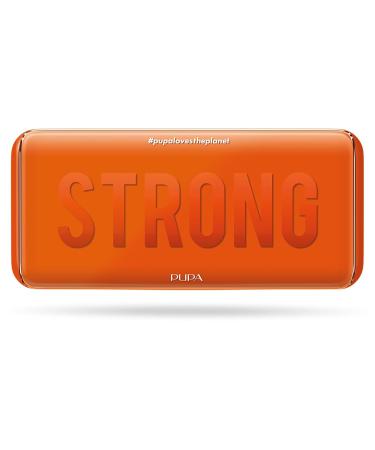 Pupa Milano Make-Up Palette M 004 Orange | Highly Pigmented Eyeshadow & Blush Palette - 11 Blendable Shades Talc-Free Matte & Shimmer Finishes - International Shipping Available - Buy Online on GoSupps.com