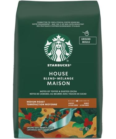 Starbucks Caffe Verona Whole Bean Dark Roast Coffee 907 gram & Ground Coffee House Blend 793 Grams - Buy Online on GoSupps.com