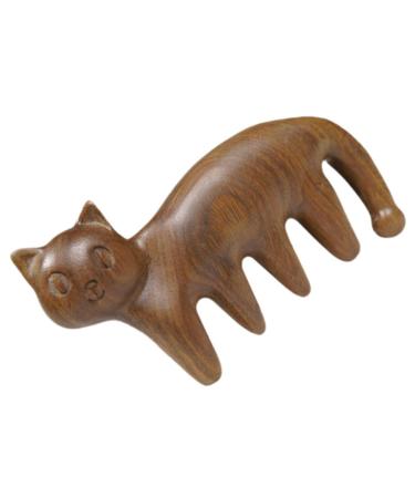 Buy Tovinanna 5-in-1 Kitten Massage Comb & Scalp Massager | Wooden Wide Tooth Hair Cutting Tools | Perfect for Travel & Body Massage - Shop Internationally - Buy Online on GoSupps.com