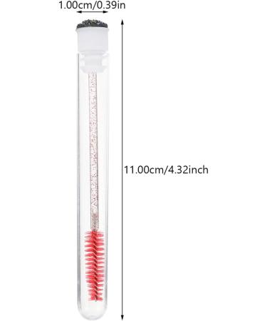 Outanaya 10pcs Transparent Tube Mascara Brush Reusable Eyelash Extensions Makeup Mascara Makeup Tools Lip Abs - Buy Online on GoSupps.com