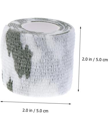 BESPORTBLE 1 Roll Cotton Self Adhesive Camo Tape - Cohesive Athletic Tape for Sports | Compression & Outdoor Use | Size 2 - International Shipping Available - Buy Online on GoSupps.com