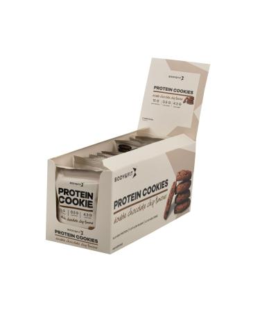 Body & Fit Body & Fit Protein Cookies - Chocolate Doubles - 600g (12 Cookies)